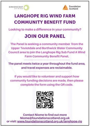 Langhope Rig Panel Member Poster