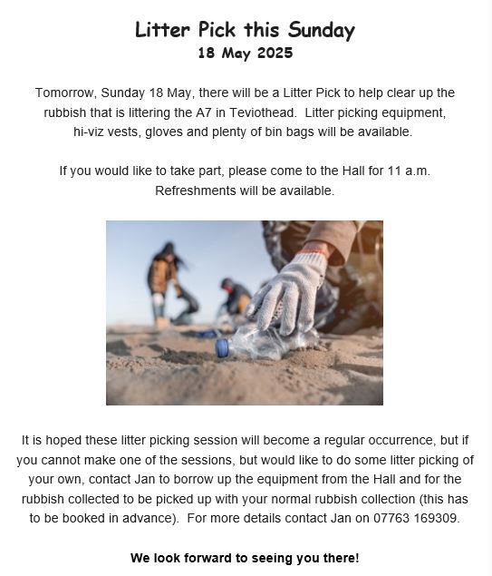 Litterpick May-25