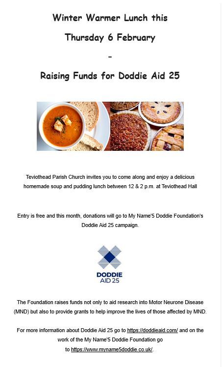 Lunch - Doddie aid