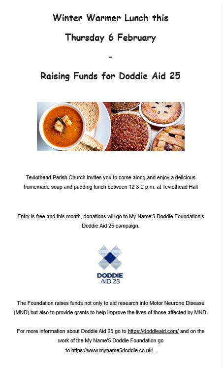 Lunch - Doddie aid