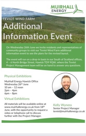 Muirhall - Revised windfarm proposal information