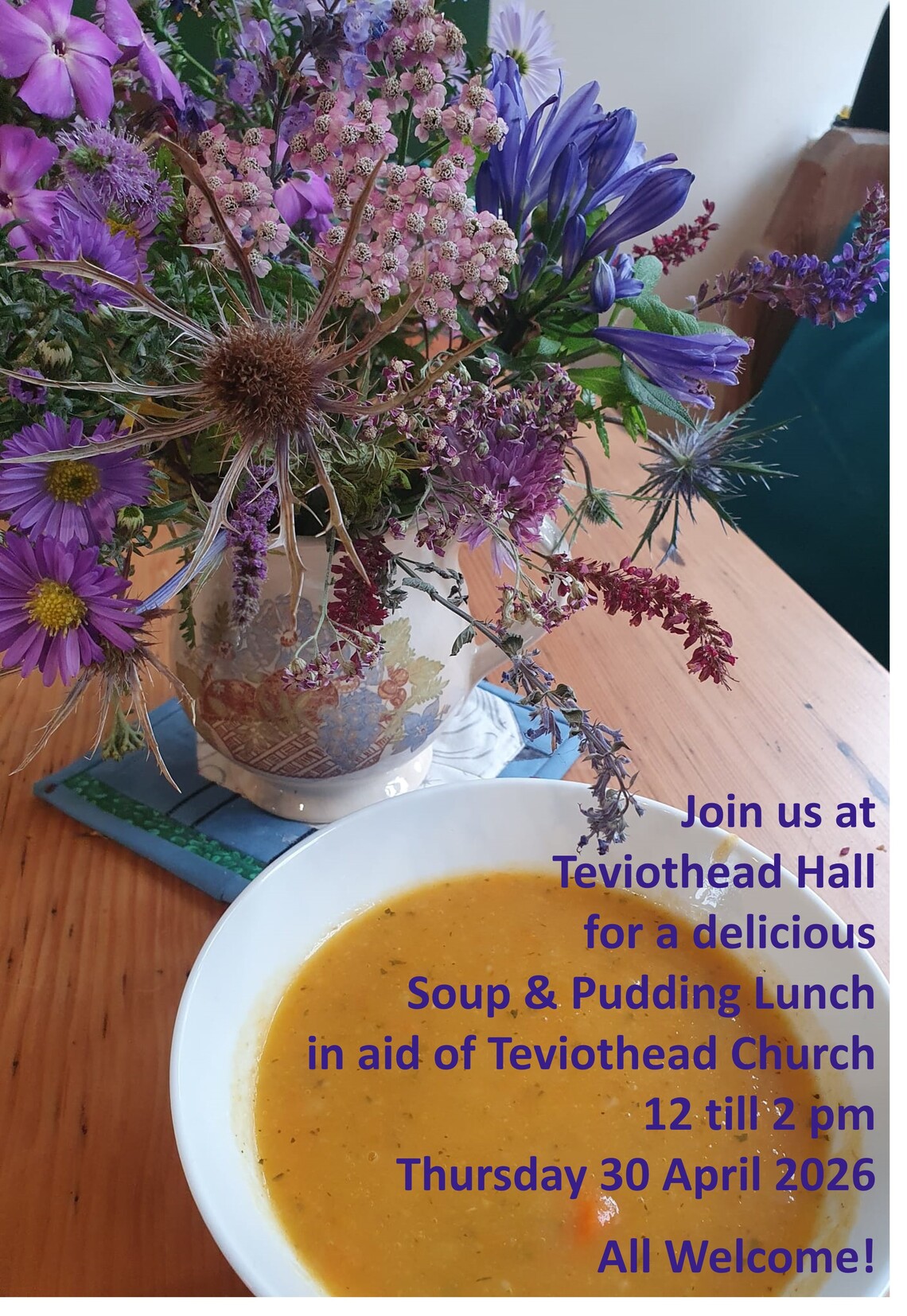 Soup & Pudding apr-26