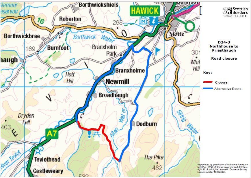 Road closure - May-24